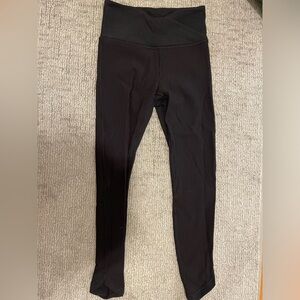 Athleta rib crisscross 7/8 legging
